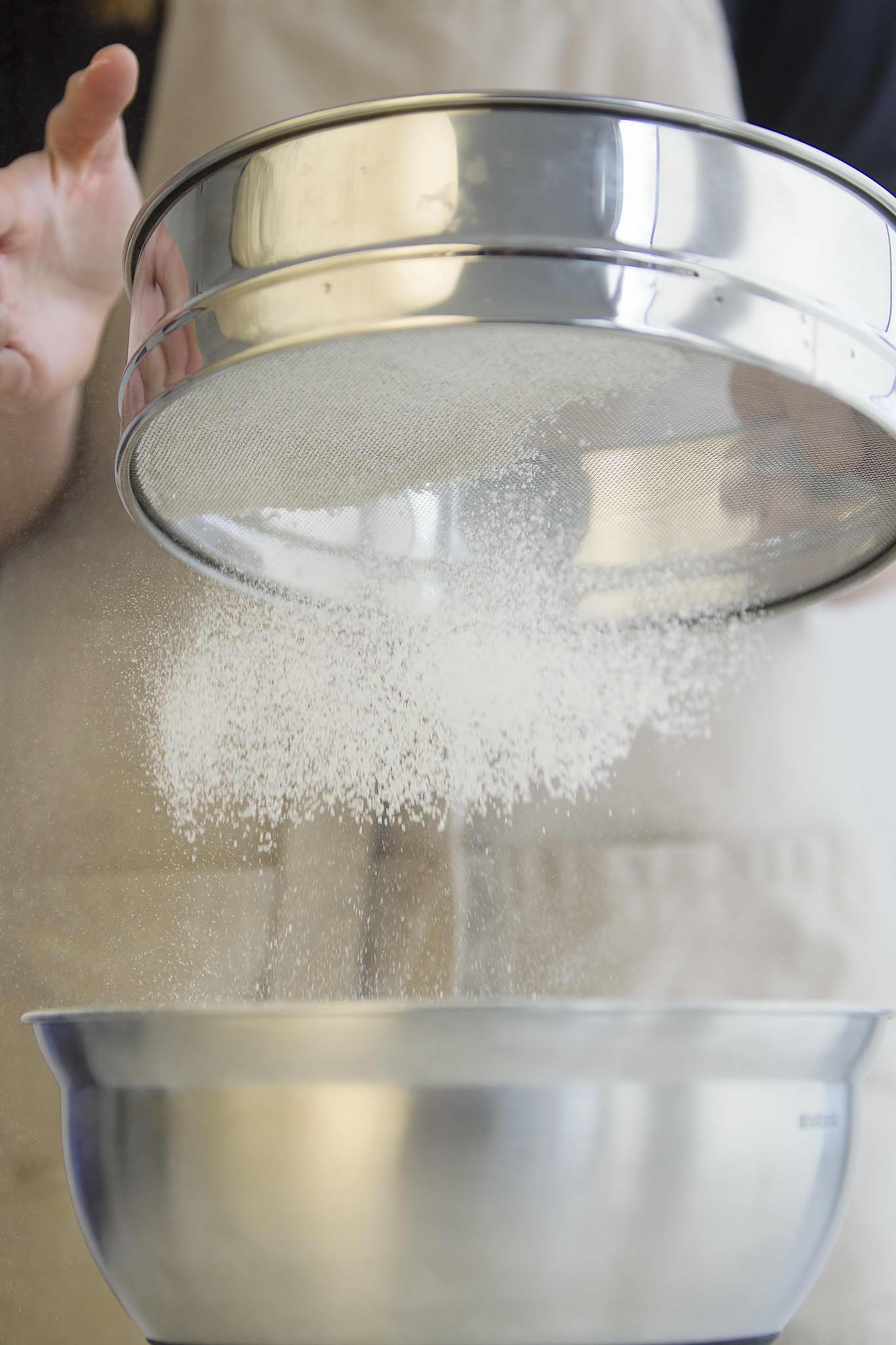 Sifting Flour