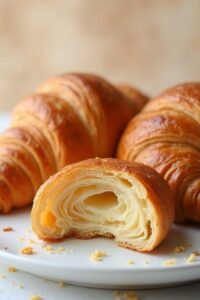 delicious buttery gluten free croissant