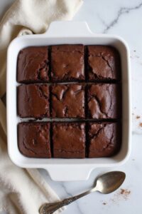delicious fudgy gluten free brownies