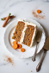 delicious moist carrot cake