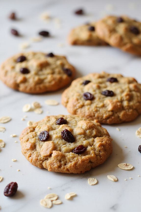 gluten free oatmeal raisin cookies