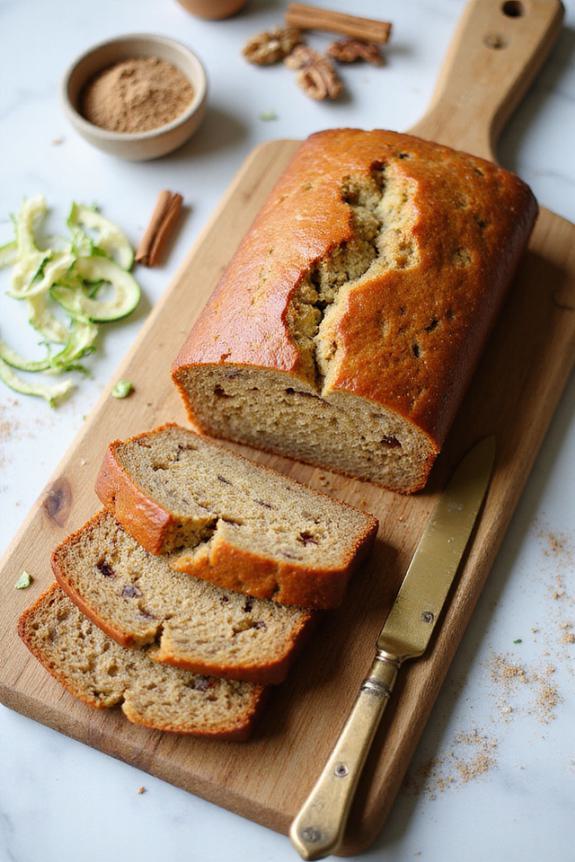 moist gluten free zucchini bread
