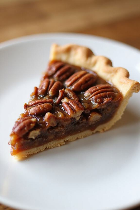 holiday gluten free pecan pie